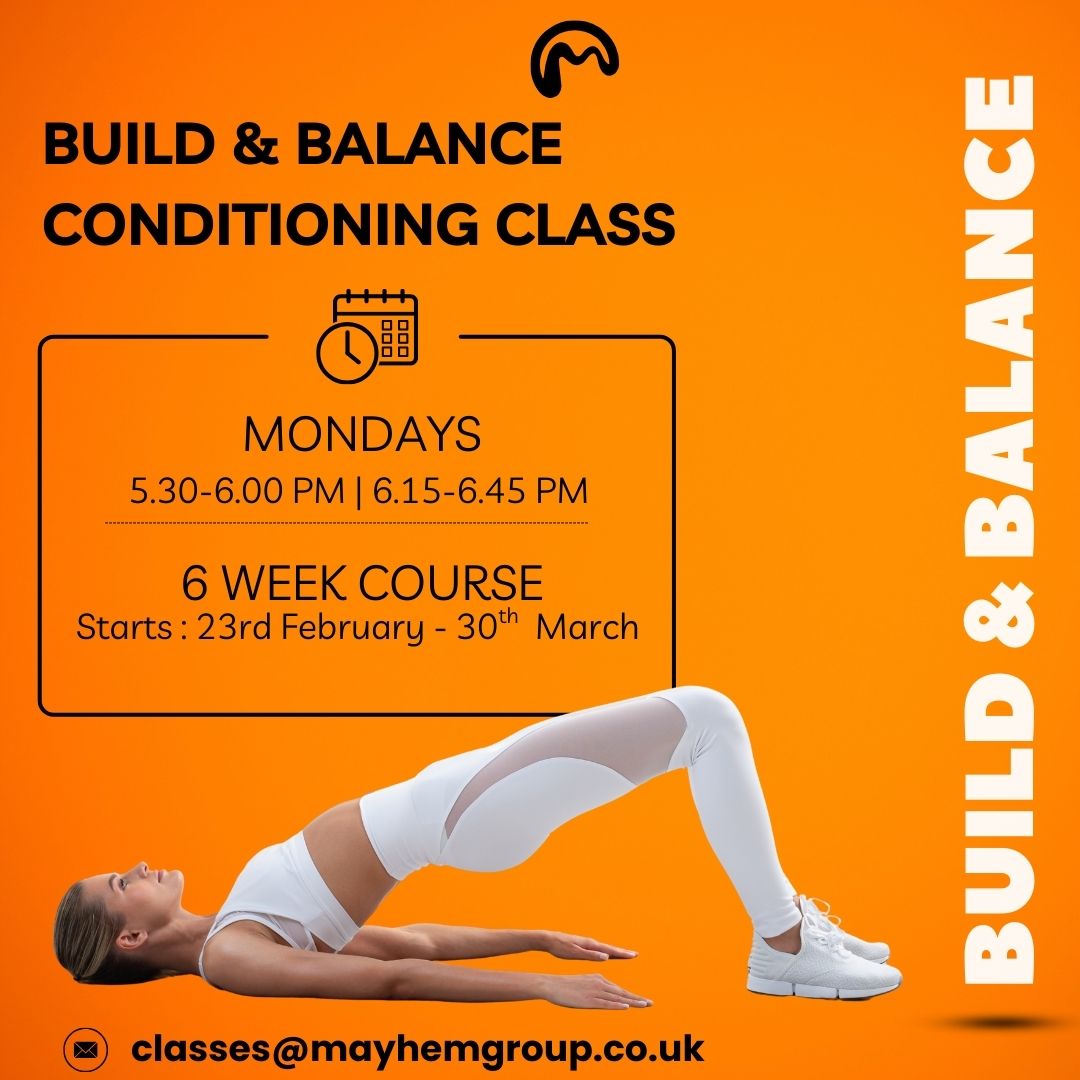 Build & Balance Conditioning Course! - Mayhem Theatre & Creative Arts